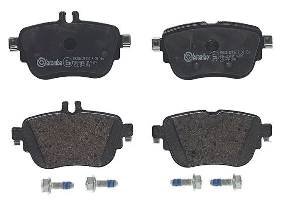 P50136 Brembo Sapatas do freio traseiras de disco