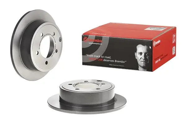 08A11431 Brembo Disco do freio traseiro