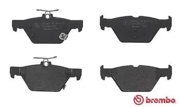 P78026 Brembo Sapatas do freio traseiras de disco