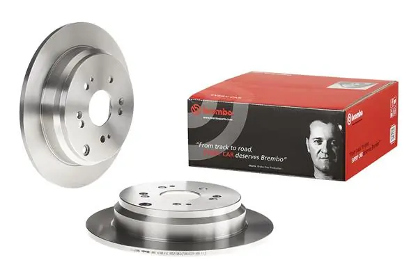 08A87110 Brembo Disco do freio traseiro