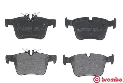 P50122 Brembo Sapatas do freio traseiras de disco