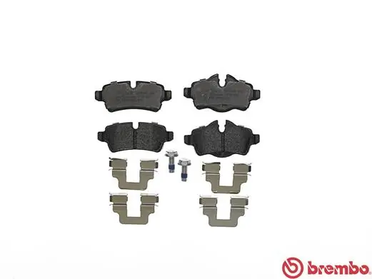 P06052 Brembo Sapatas do freio traseiras de disco