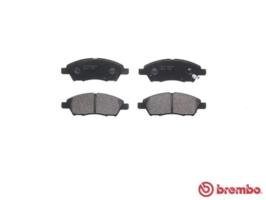 P56070 Brembo Sapatas do freio dianteiras de disco