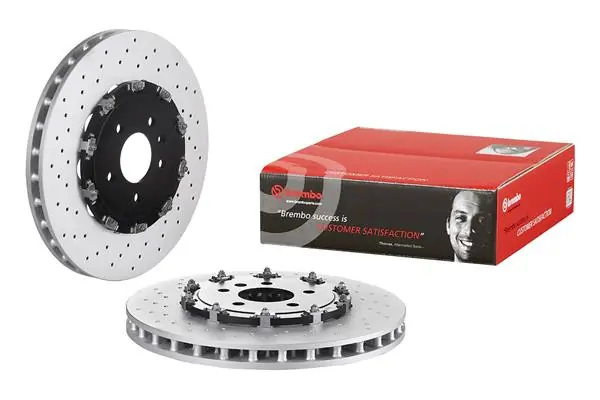 09B78113 Brembo Disco do freio dianteiro