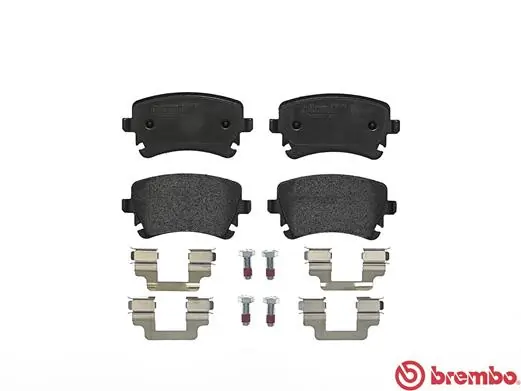 P85076 Brembo Sapatas do freio traseiras de disco