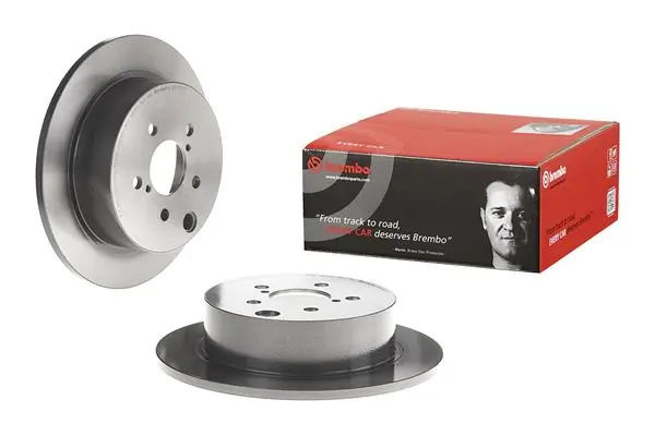 08C66111 Brembo Disco do freio traseiro