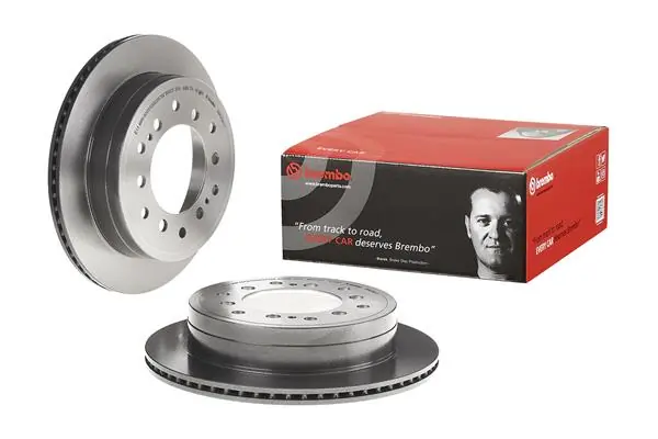 09A33411 Brembo Disco do freio traseiro