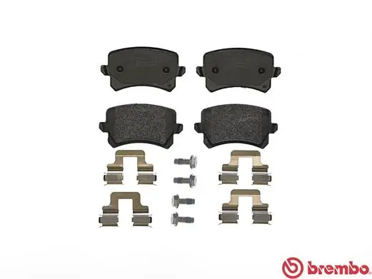 P85109 Brembo Sapatas do freio traseiras de disco
