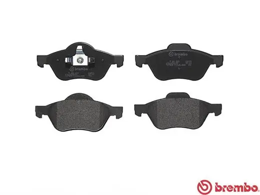 P68029 Brembo Sapatas do freio dianteiras de disco