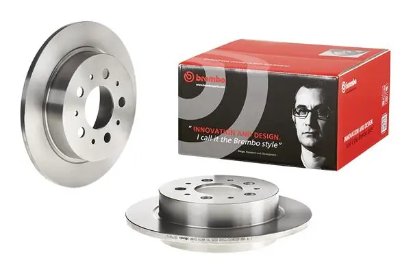08776810 Brembo Disco do freio traseiro