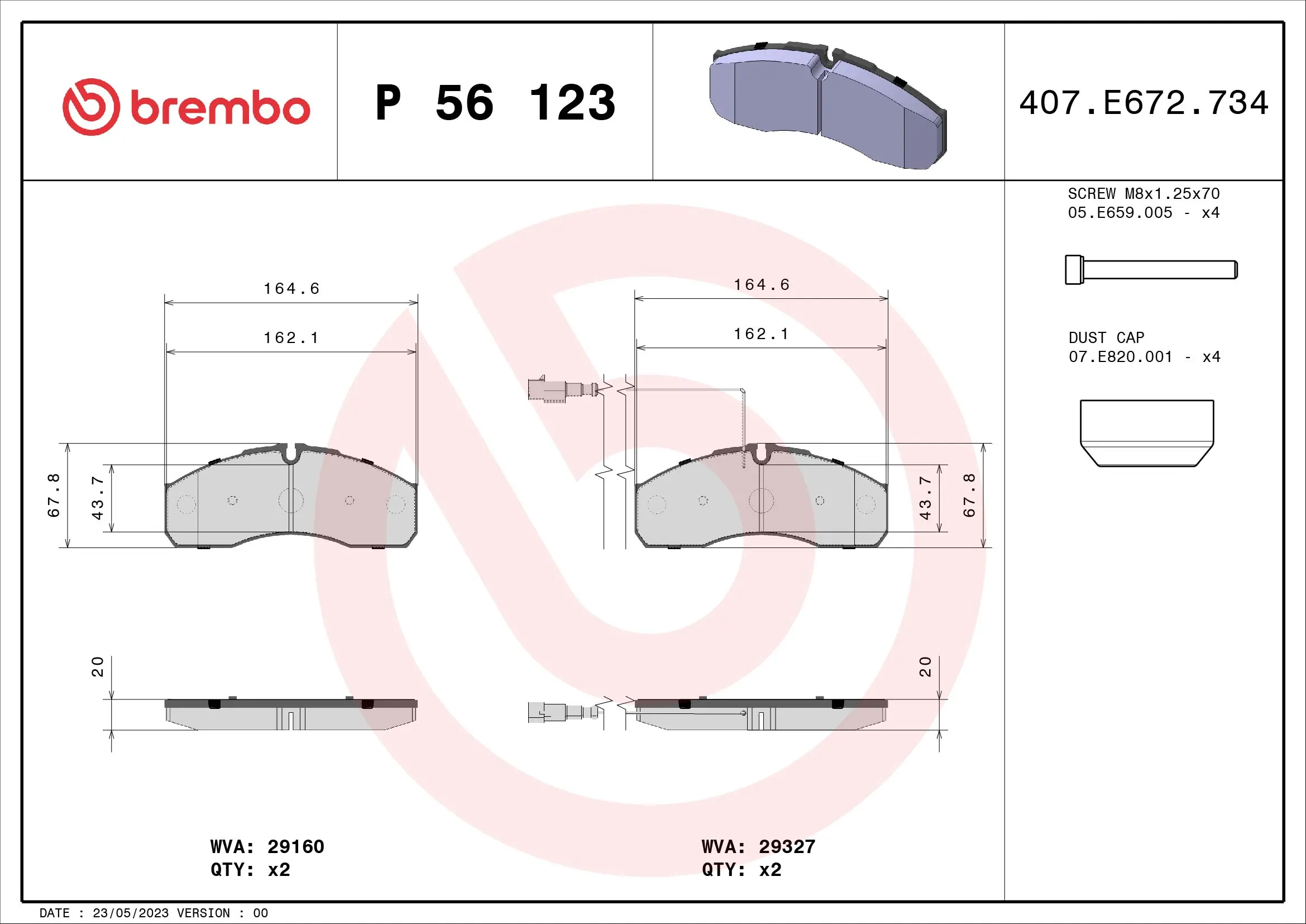 P56123 Brembo