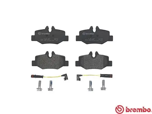P50051 Brembo Sapatas do freio traseiras de disco