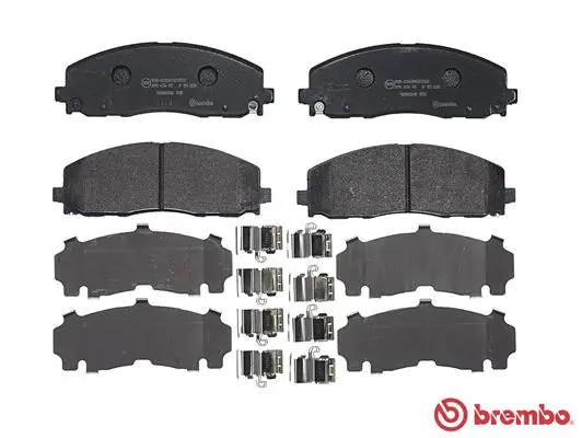 P11035 Brembo Sapatas do freio dianteiras de disco