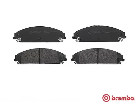 P11017 Brembo Sapatas do freio dianteiras de disco