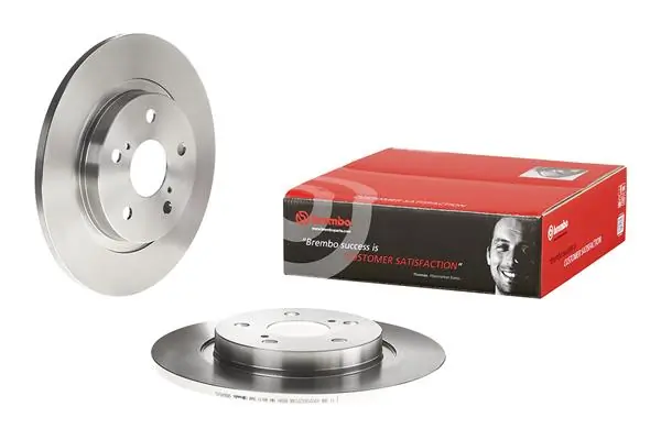 08B04510 Brembo Disco do freio traseiro