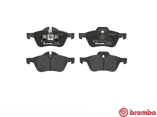 P06030 Brembo Sapatas do freio dianteiras de disco