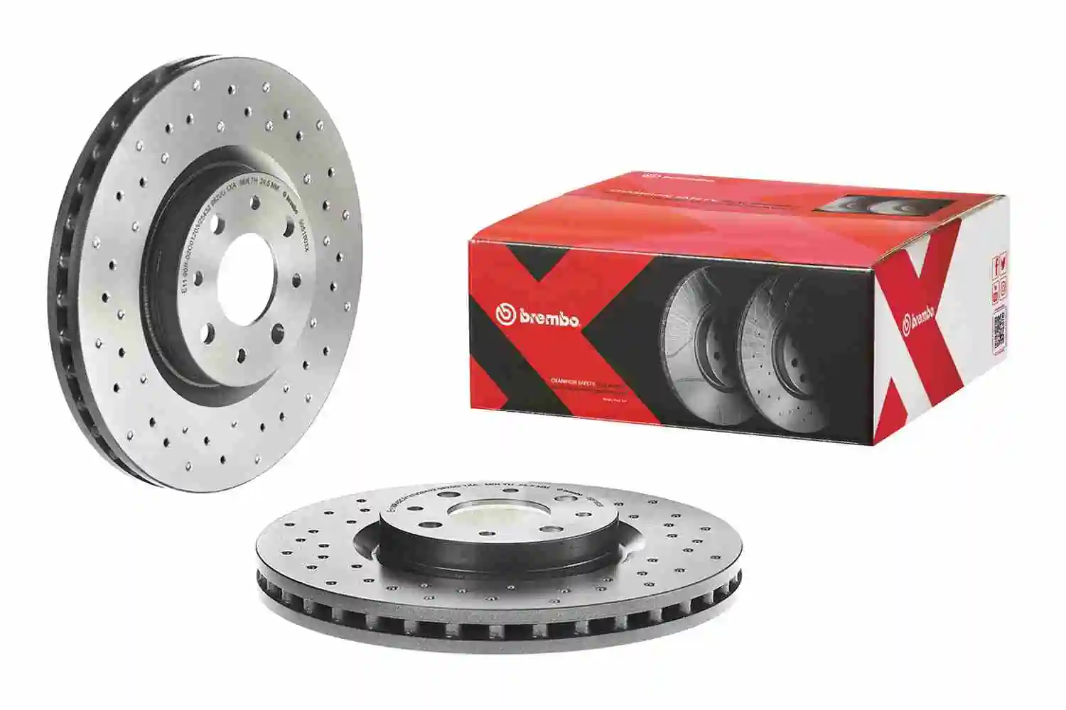 0951803X Brembo Disco do freio dianteiro
