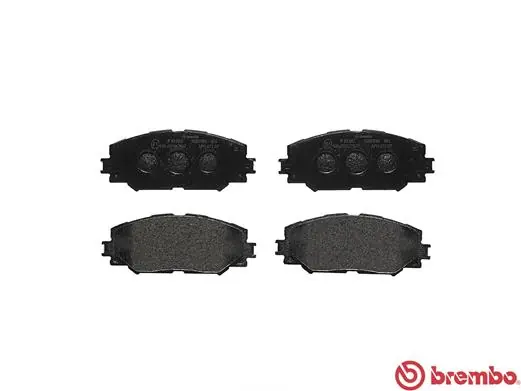 P83082 Brembo Sapatas do freio dianteiras de disco