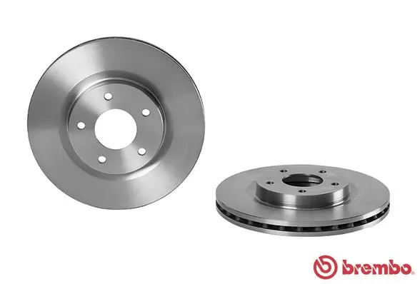 09A63720 Brembo Disco do freio dianteiro