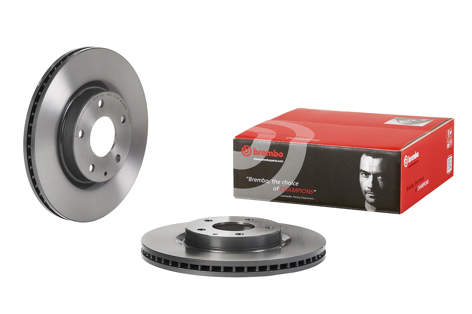 09E83611 Brembo Disco do freio dianteiro