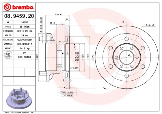 08945920 Brembo