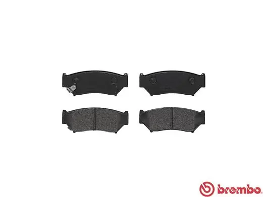 P79008 Brembo Sapatas do freio dianteiras de disco