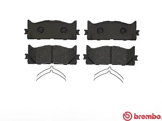 P83117 Brembo Sapatas do freio dianteiras de disco