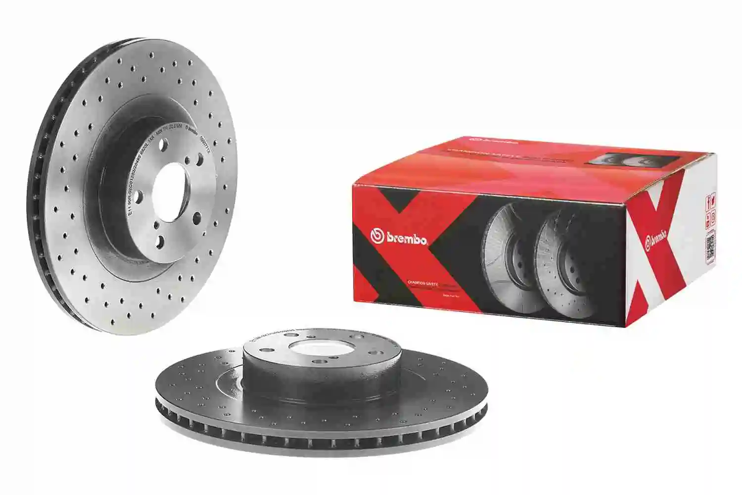 0990771X Brembo Disco do freio dianteiro