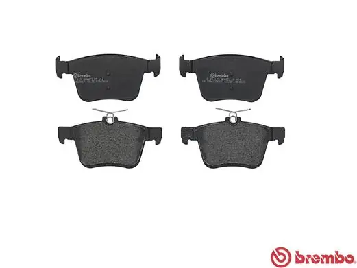 P85125 Brembo Sapatas do freio traseiras de disco