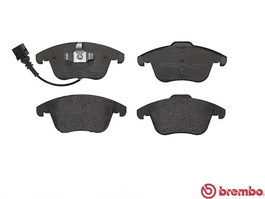 P85112 Brembo Sapatas do freio dianteiras de disco