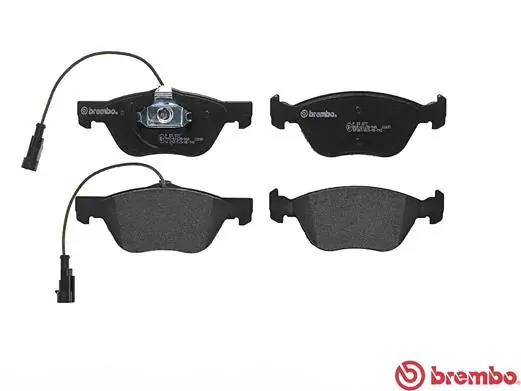 P23077 Brembo Sapatas do freio dianteiras de disco