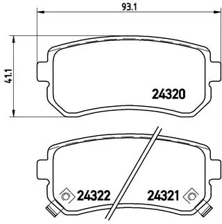 P30025 Brembo