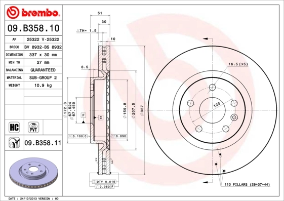 09B35811 Brembo