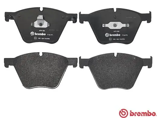 P06073 Brembo Sapatas do freio dianteiras de disco