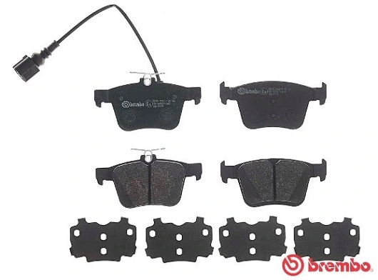 P85162 Brembo Sapatas do freio traseiras de disco