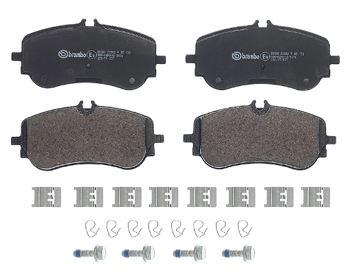 P85172 Brembo Sapatas do freio traseiras de disco
