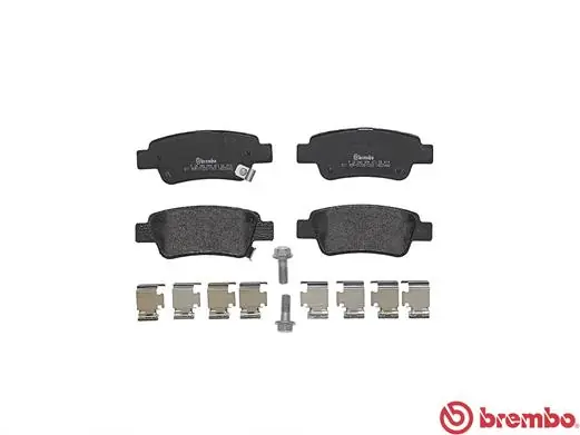 P28046 Brembo Sapatas do freio traseiras de disco