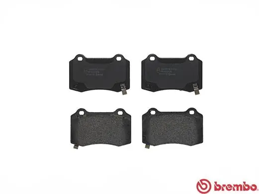 P11024 Brembo Sapatas do freio traseiras de disco
