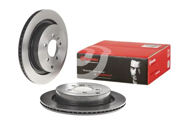 09887631 Brembo Disco do freio traseiro
