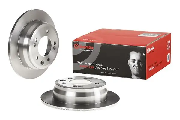 08A86910 Brembo Disco do freio traseiro