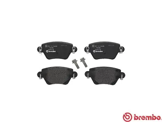 P68028 Brembo Sapatas do freio traseiras de disco