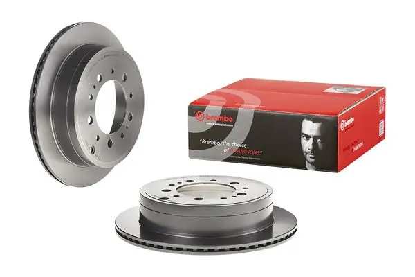 09D61811 Brembo Disco do freio traseiro