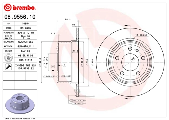 08955610 Brembo