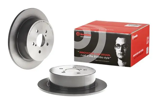 08A60511 Brembo Disco do freio traseiro