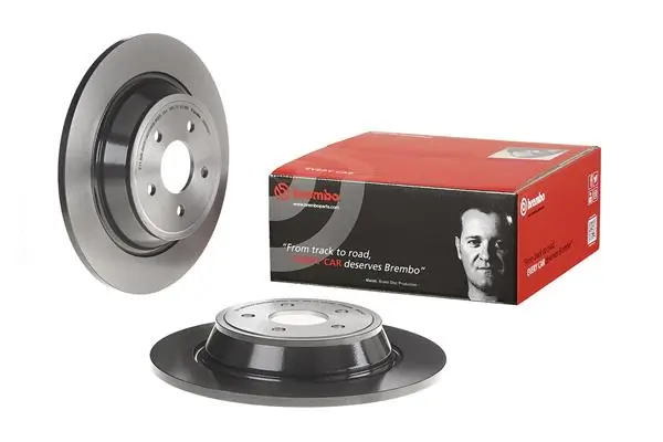 08N25821 Brembo Disco do freio traseiro