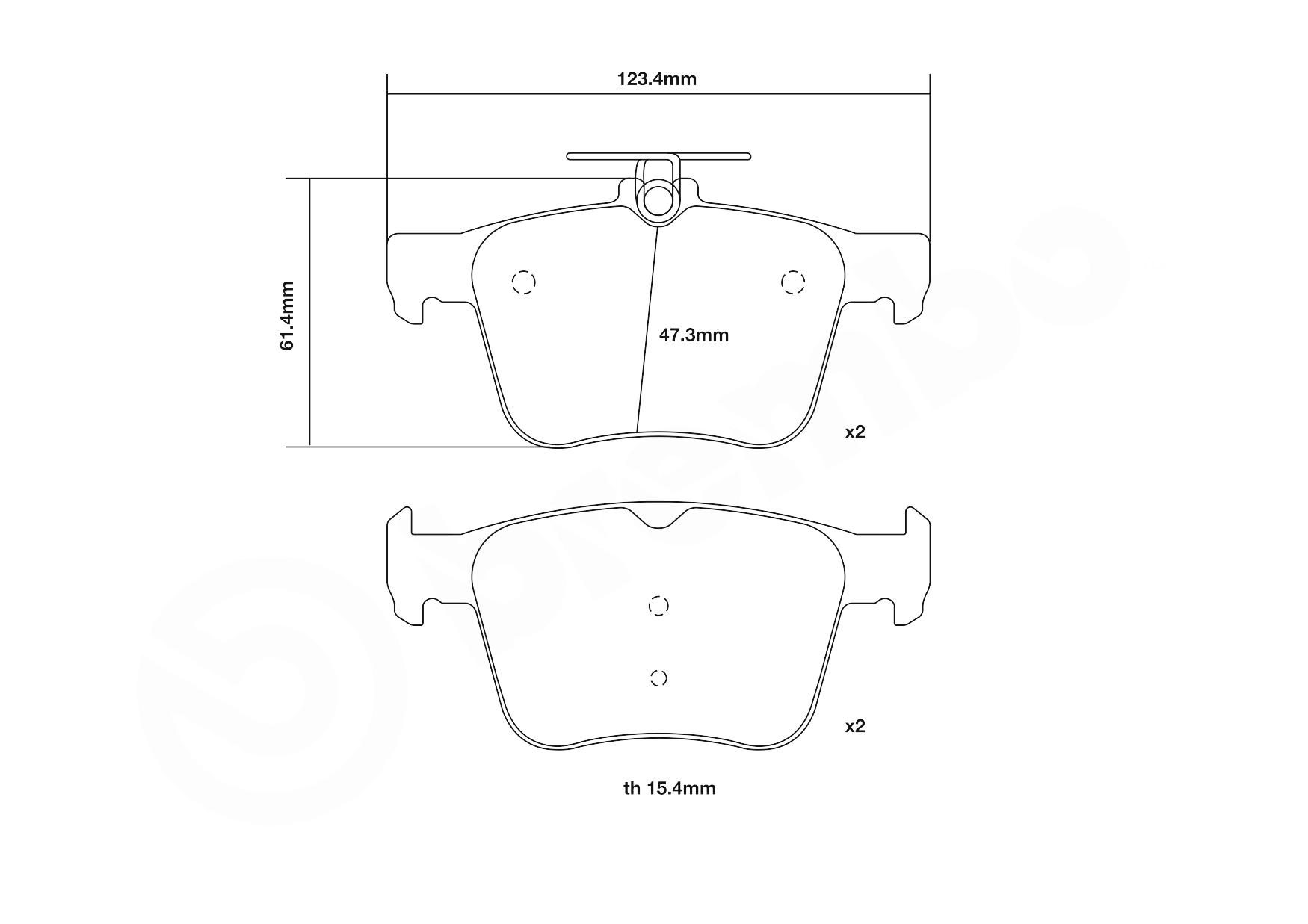 07B31542 Brembo