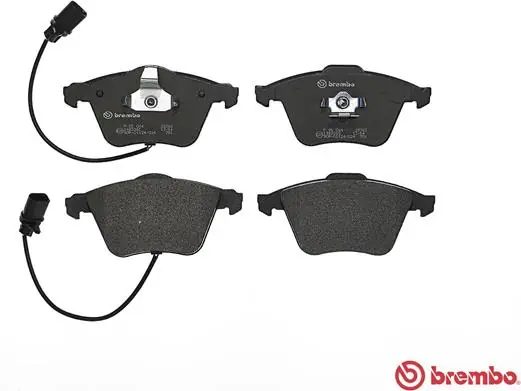 P85084 Brembo Sapatas do freio dianteiras de disco