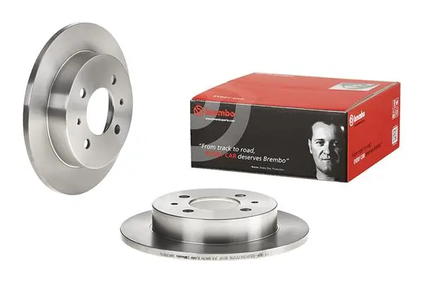 08A32810 Brembo Disco do freio traseiro