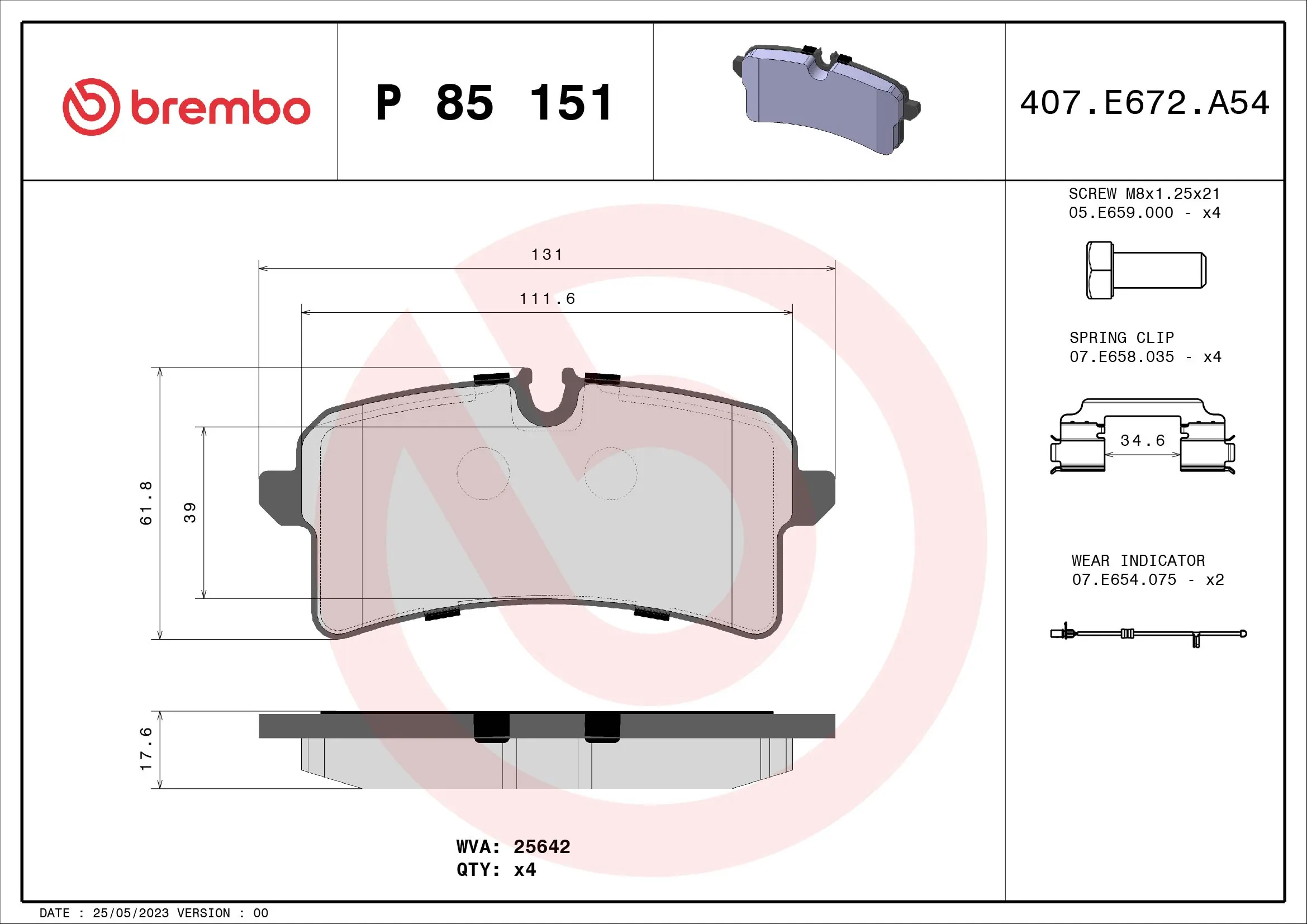 P85151 Brembo