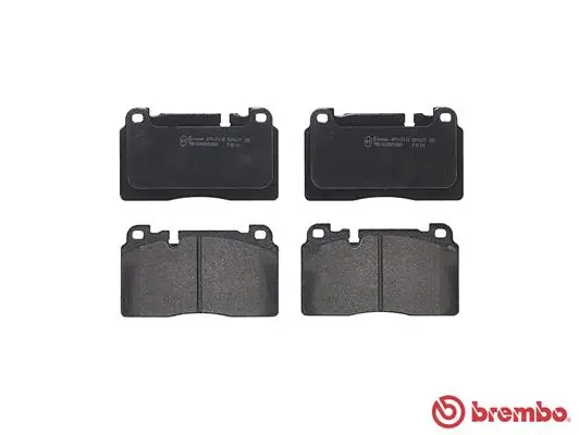P85133 Brembo Sapatas do freio dianteiras de disco